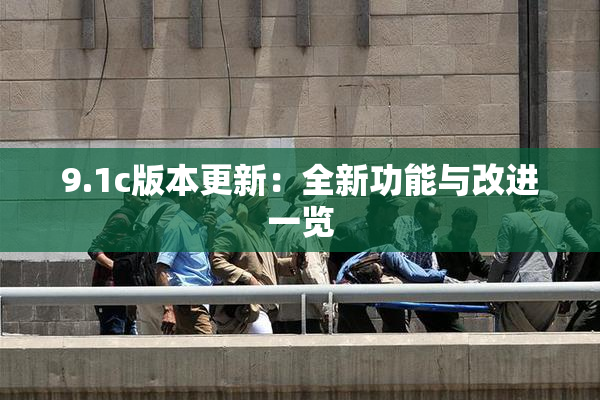 9.1c版本更新：全新功能与改进一览