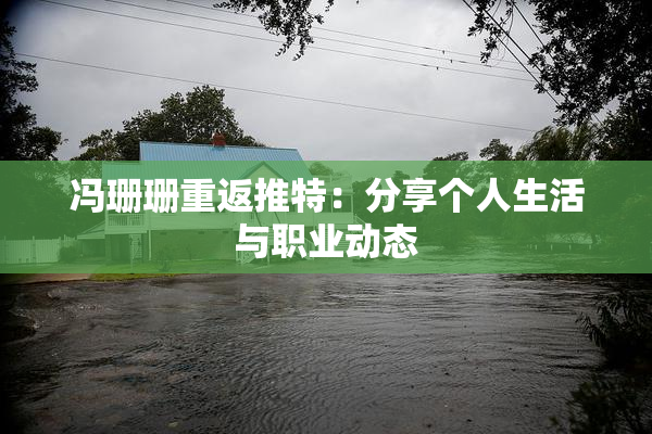 冯珊珊重返推特：分享个人生活与职业动态