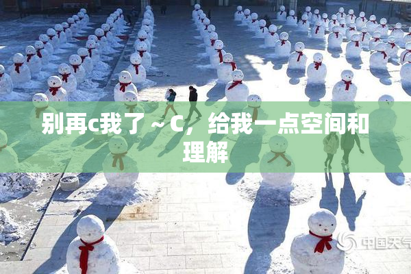 别再c我了～C，给我一点空间和理解