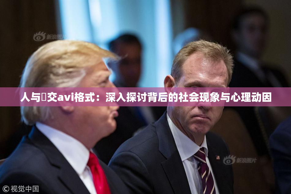 人与嘼交avi格式：深入探讨背后的社会现象与心理动因