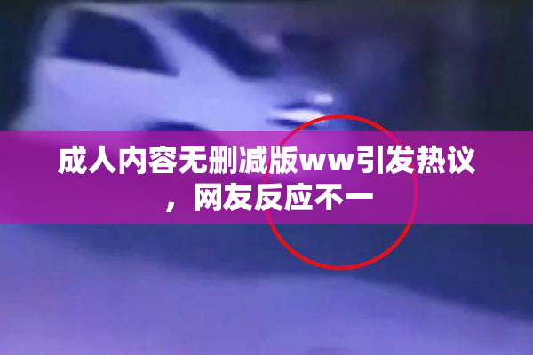成人内容无删减版ww引发热议，网友反应不一