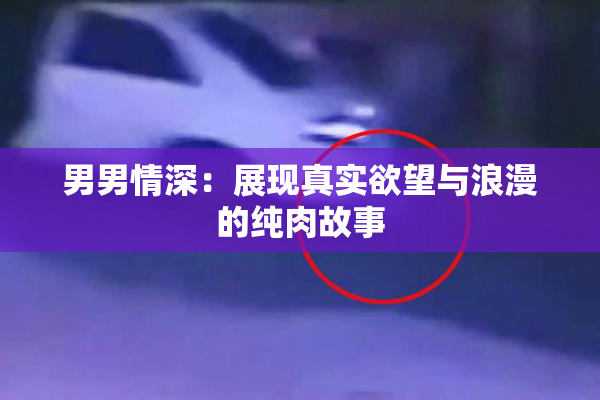 男男情深：展现真实欲望与浪漫的纯肉故事