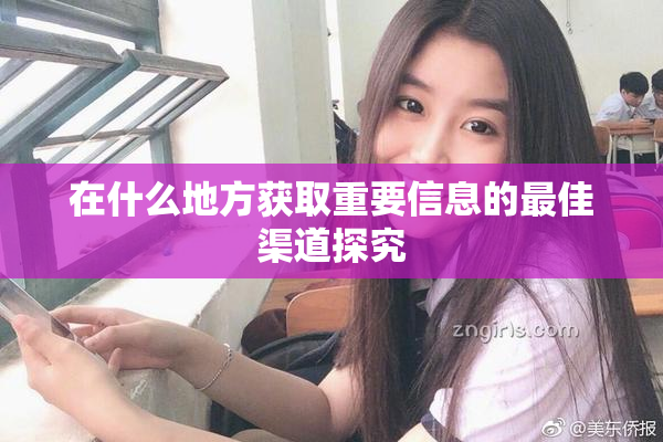 在什么地方获取重要信息的最佳渠道探究