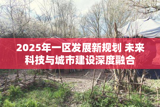 2025年一区发展新规划 未来科技与城市建设深度融合