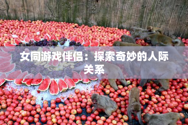 女同游戏伴侣：探索奇妙的人际关系