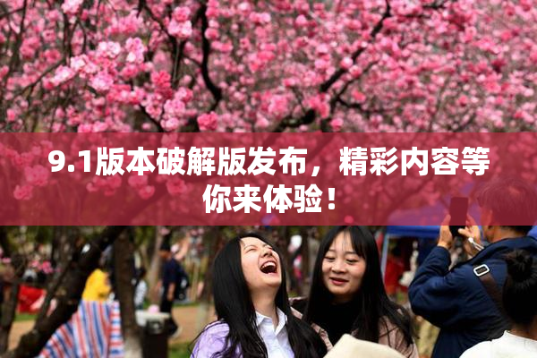 9.1版本破解版发布，精彩内容等你来体验！