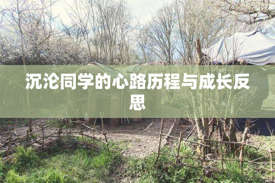 沉沦同学的心路历程与成长反思