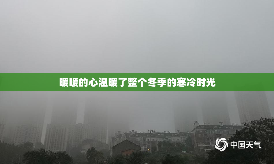 暖暖的心温暖了整个冬季的寒冷时光