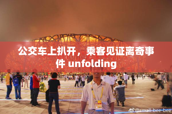 公交车上扒开，乘客见证离奇事件 unfolding