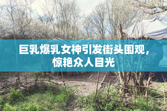 巨乳爆乳女神引发街头围观，惊艳众人目光