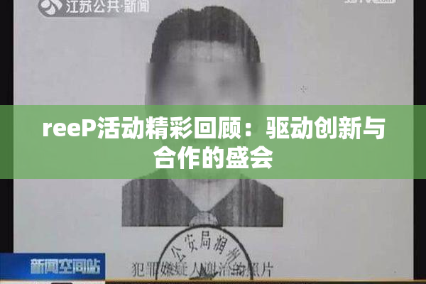 reeP活动精彩回顾：驱动创新与合作的盛会