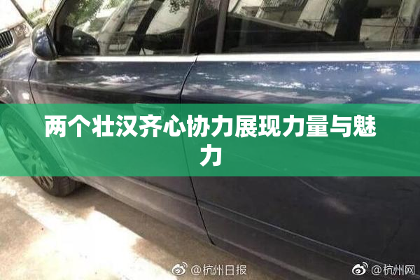 两个壮汉齐心协力展现力量与魅力