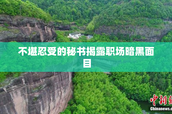 不堪忍受的秘书揭露职场暗黑面目