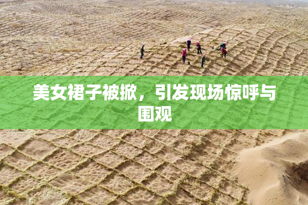 美女裙子被掀，引发现场惊呼与围观