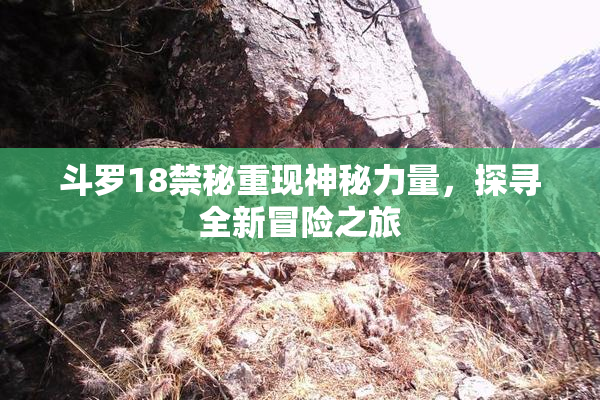 斗罗18禁秘重现神秘力量，探寻全新冒险之旅