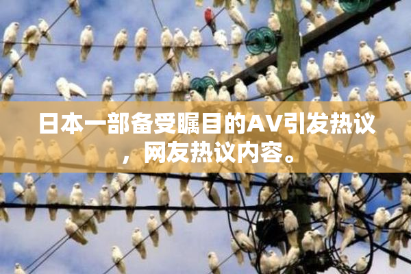 日本一部备受瞩目的AV引发热议，网友热议内容。