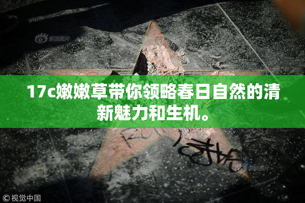 17c嫩嫩草带你领略春日自然的清新魅力和生机。