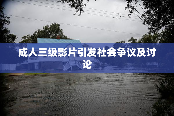 成人三级影片引发社会争议及讨论