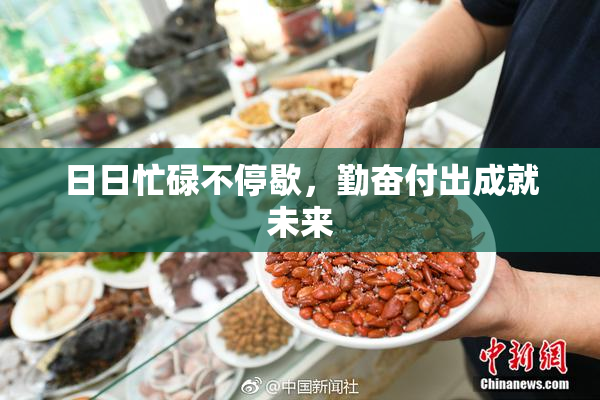 日日忙碌不停歇，勤奋付出成就未来