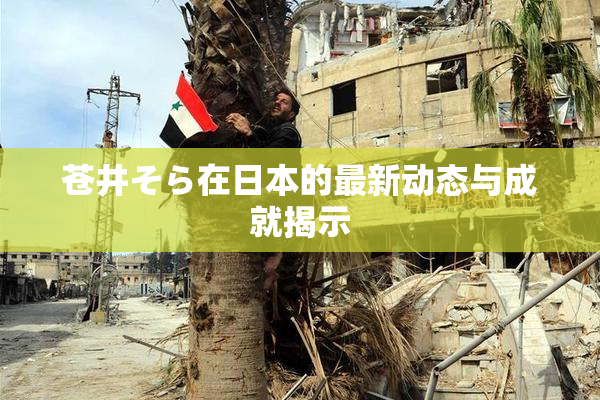 苍井そら在日本的最新动态与成就揭示