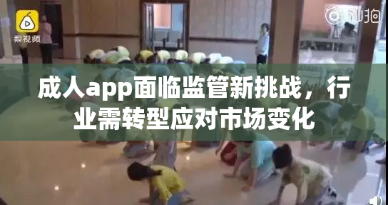 成人app面临监管新挑战，行业需转型应对市场变化