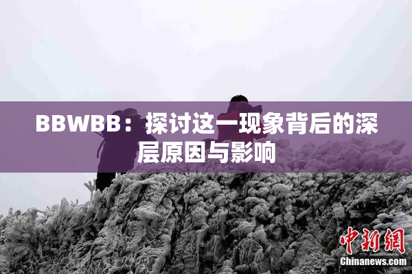 BBWBB：探讨这一现象背后的深层原因与影响