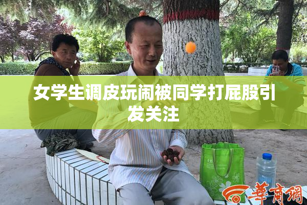 女学生调皮玩闹被同学打屁股引发关注