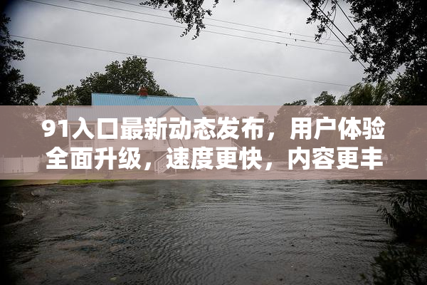 91入口最新动态发布，用户体验全面升级，速度更快，内容更丰富！