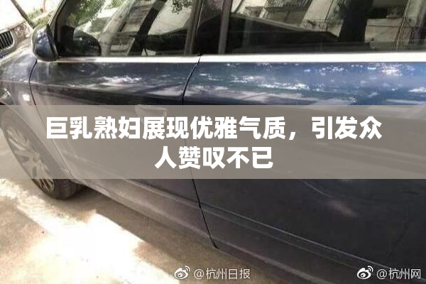 巨乳熟妇展现优雅气质，引发众人赞叹不已
