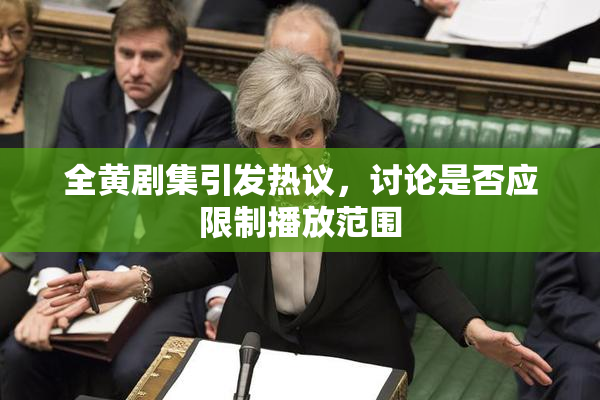 全黄剧集引发热议，讨论是否应限制播放范围