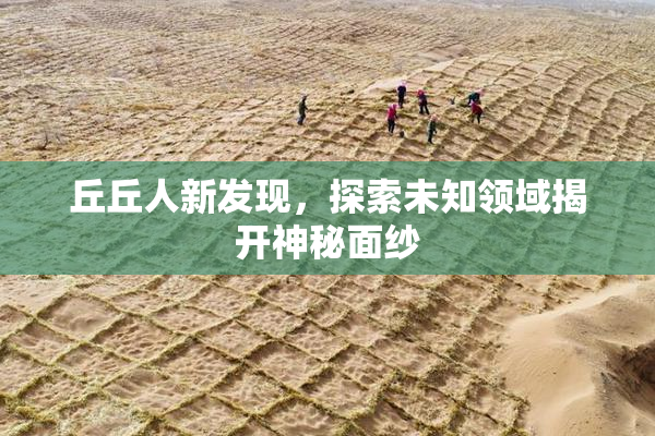 丘丘人新发现，探索未知领域揭开神秘面纱