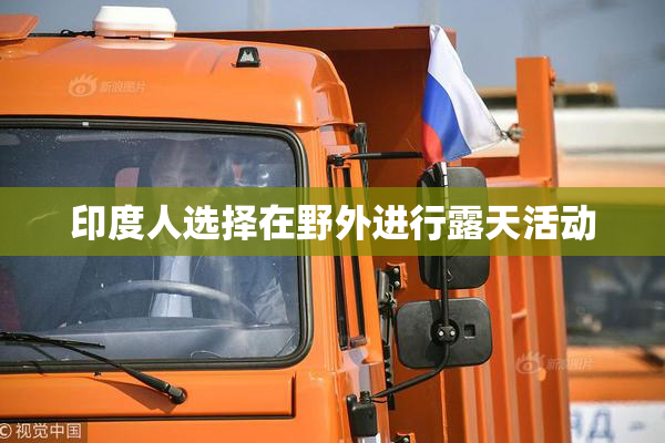 印度人选择在野外进行露天活动