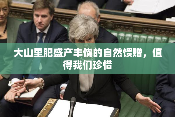 大山里肥盛产丰饶的自然馈赠，值得我们珍惜