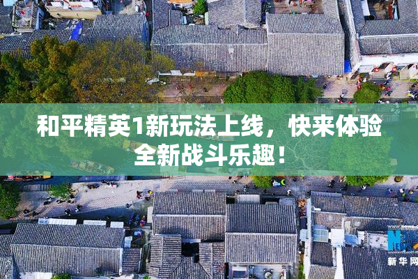 和平精英1新玩法上线，快来体验全新战斗乐趣！