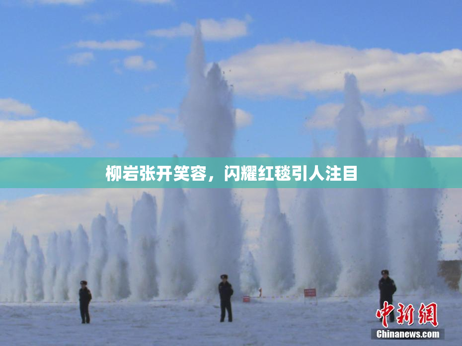 柳岩张开笑容，闪耀红毯引人注目
