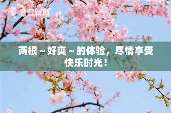 两根～好爽～的体验，尽情享受快乐时光！