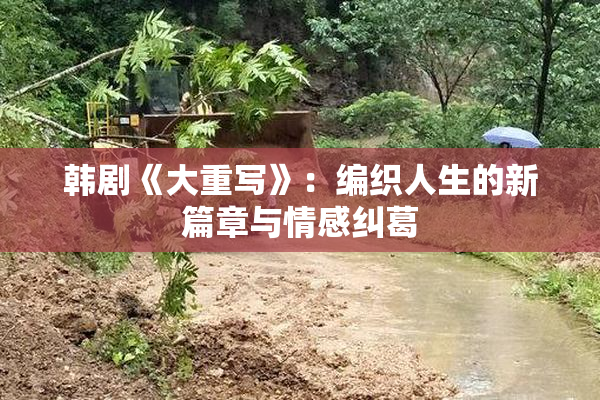 韩剧《大重写》：编织人生的新篇章与情感纠葛