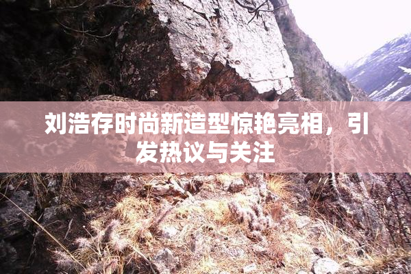 刘浩存时尚新造型惊艳亮相，引发热议与关注