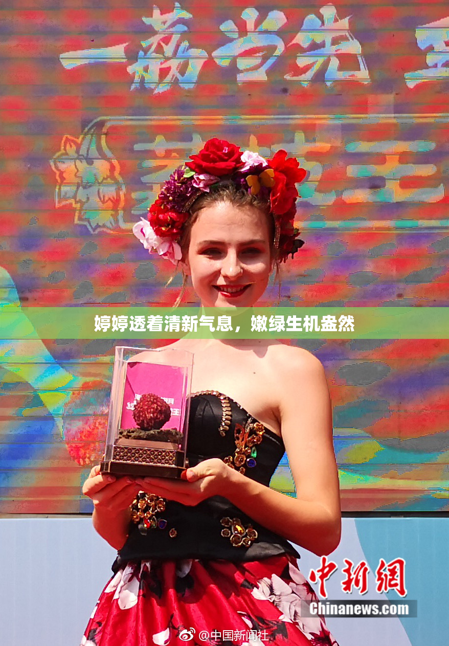 婷婷透着清新气息，嫩绿生机盎然