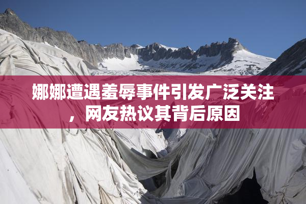 娜娜遭遇羞辱事件引发广泛关注，网友热议其背后原因