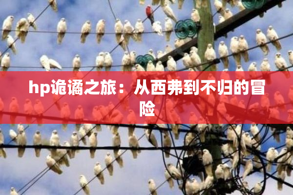 hp诡谲之旅：从西弗到不归的冒险