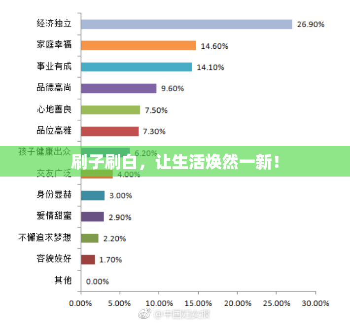 刷子刷白，让生活焕然一新！