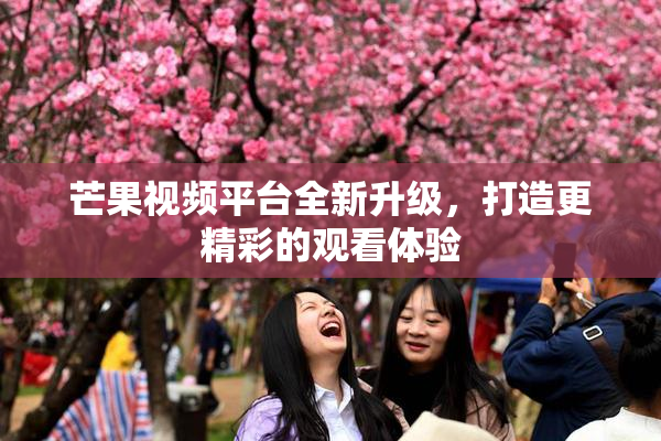 芒果视频平台全新升级，打造更精彩的观看体验