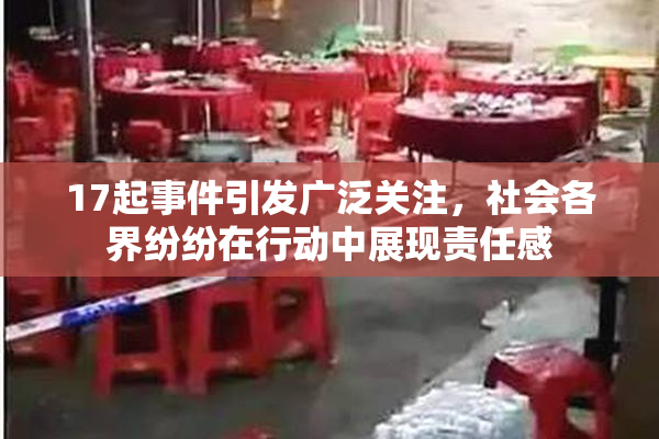 17起事件引发广泛关注，社会各界纷纷在行动中展现责任感