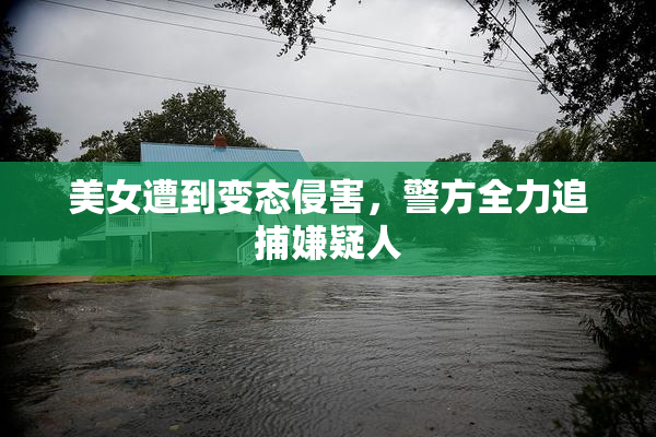 美女遭到变态侵害，警方全力追捕嫌疑人