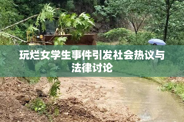 玩烂女学生事件引发社会热议与法律讨论