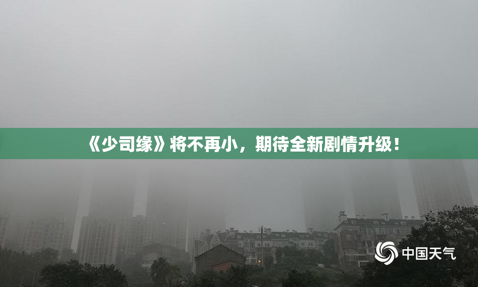 《少司缘》将不再小，期待全新剧情升级！