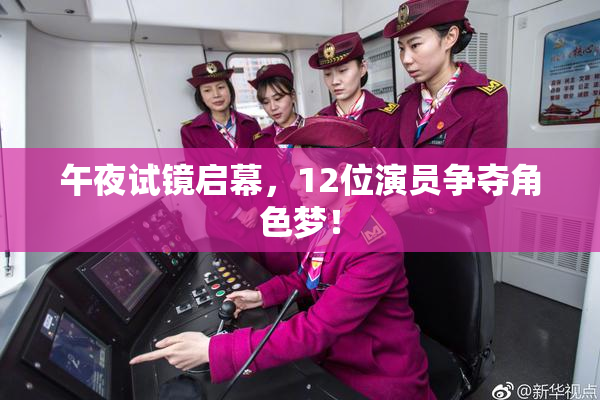 午夜试镜启幕，12位演员争夺角色梦！