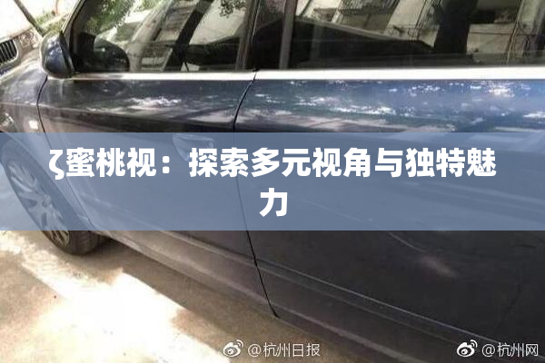 ζ蜜桃视：探索多元视角与独特魅力