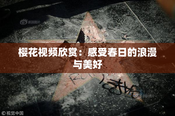 樱花视频欣赏：感受春日的浪漫与美好